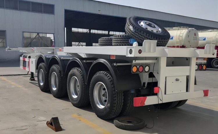 40ft 4-Axle Skeletal Semi Trailer