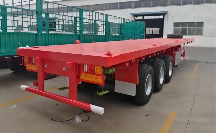 3 Axle Trailer With Mechenical Suspension